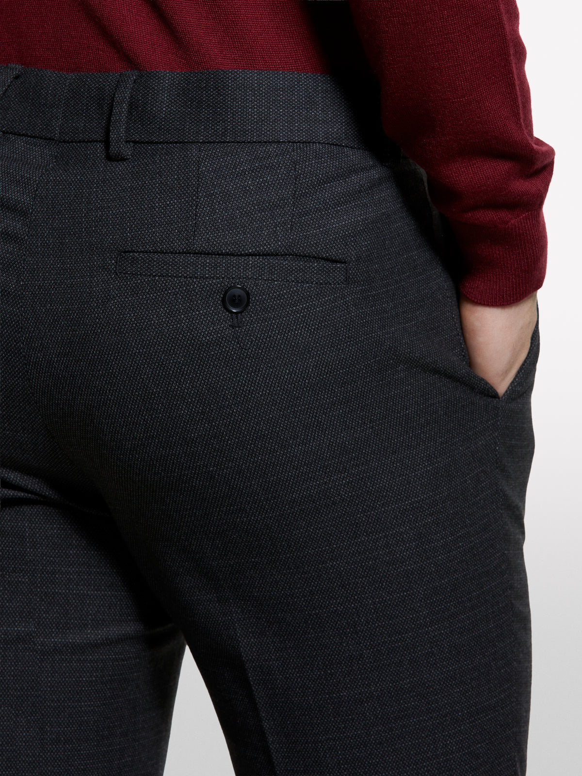 Chinos slim comfort fit preto - ucb_image_FY