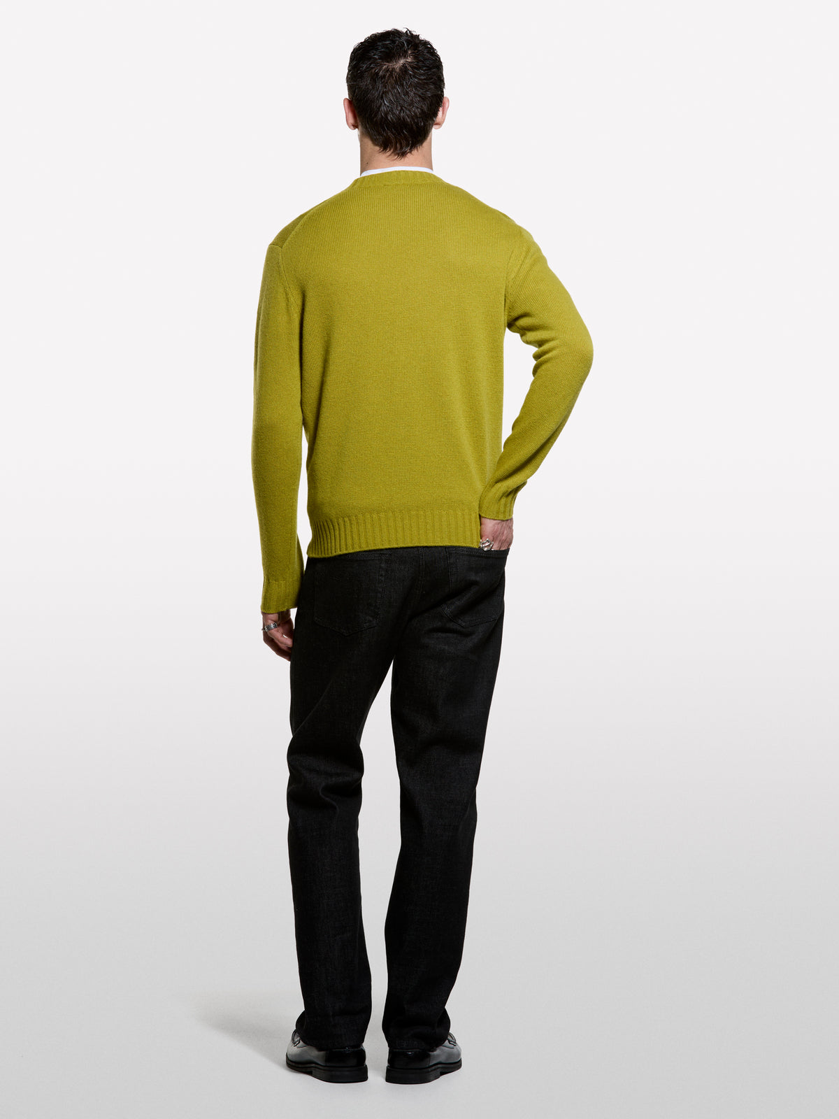 Maglia girocollo in misto lana - ucb_image_B