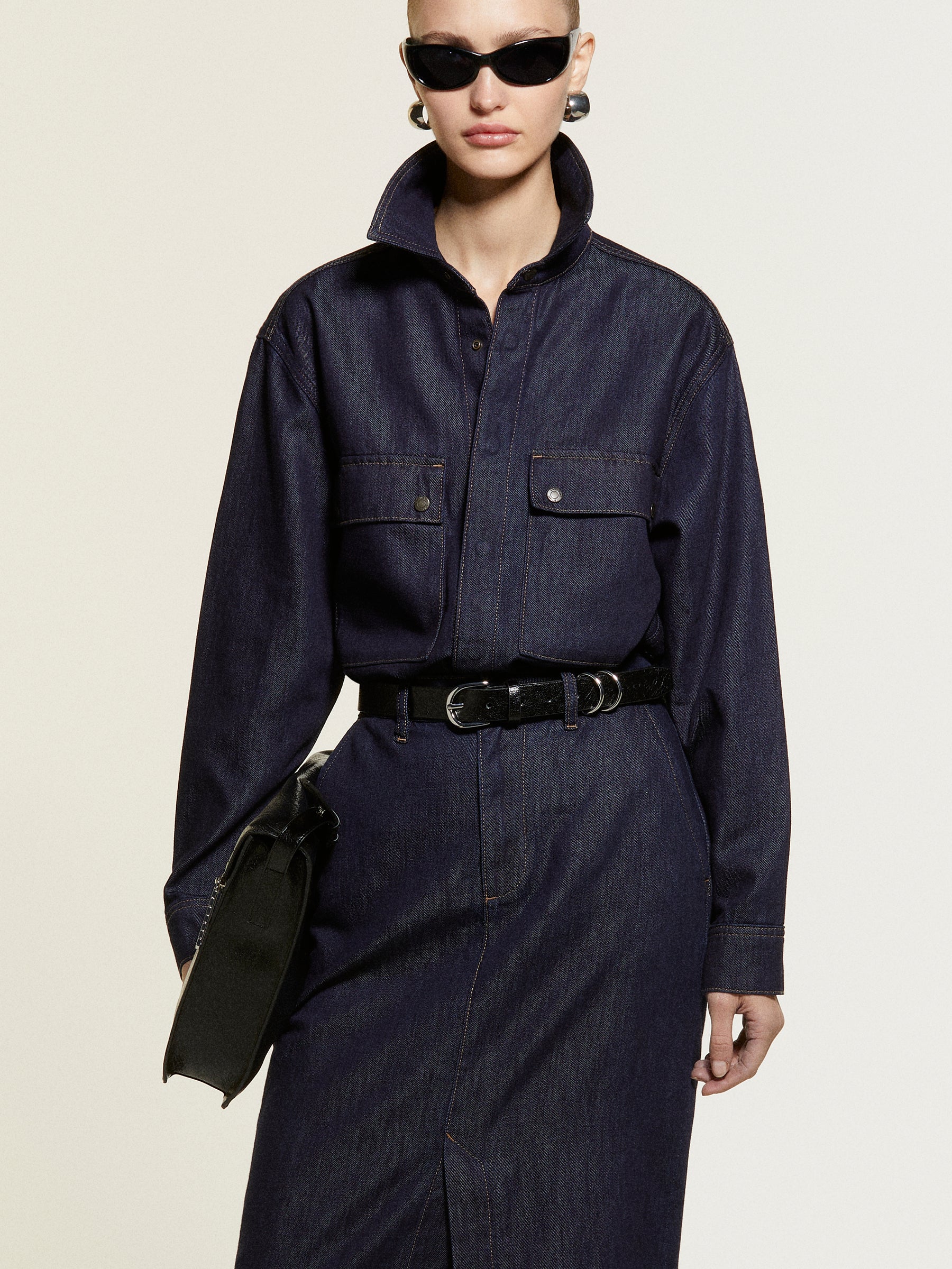 Camisa em denim azul-escuro - ucb_image_FY