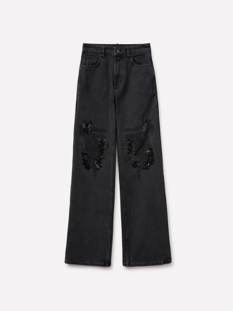 Jeans com lantejoulas e miçangas - ucb_image_FS