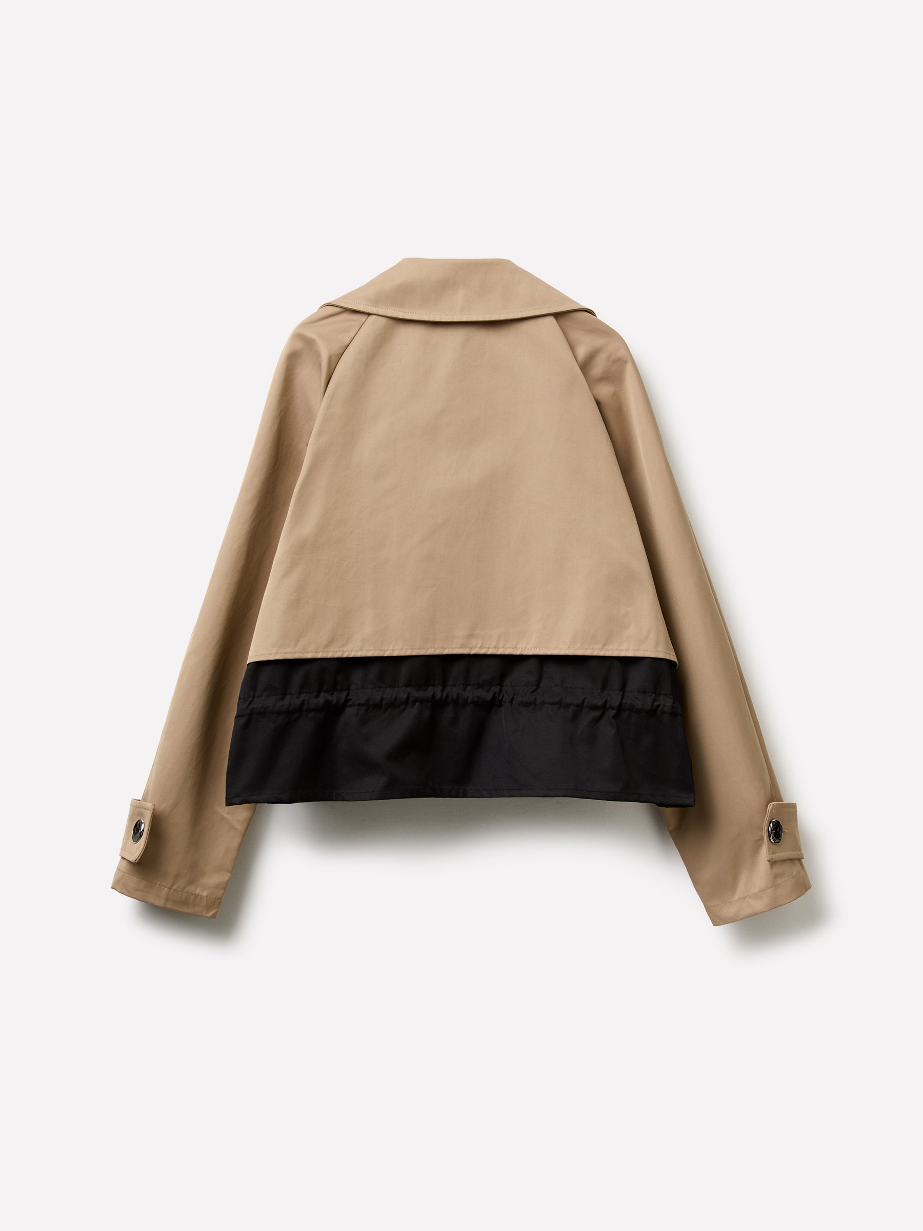 Trench coat cropped bicolor - ucb_image_BS