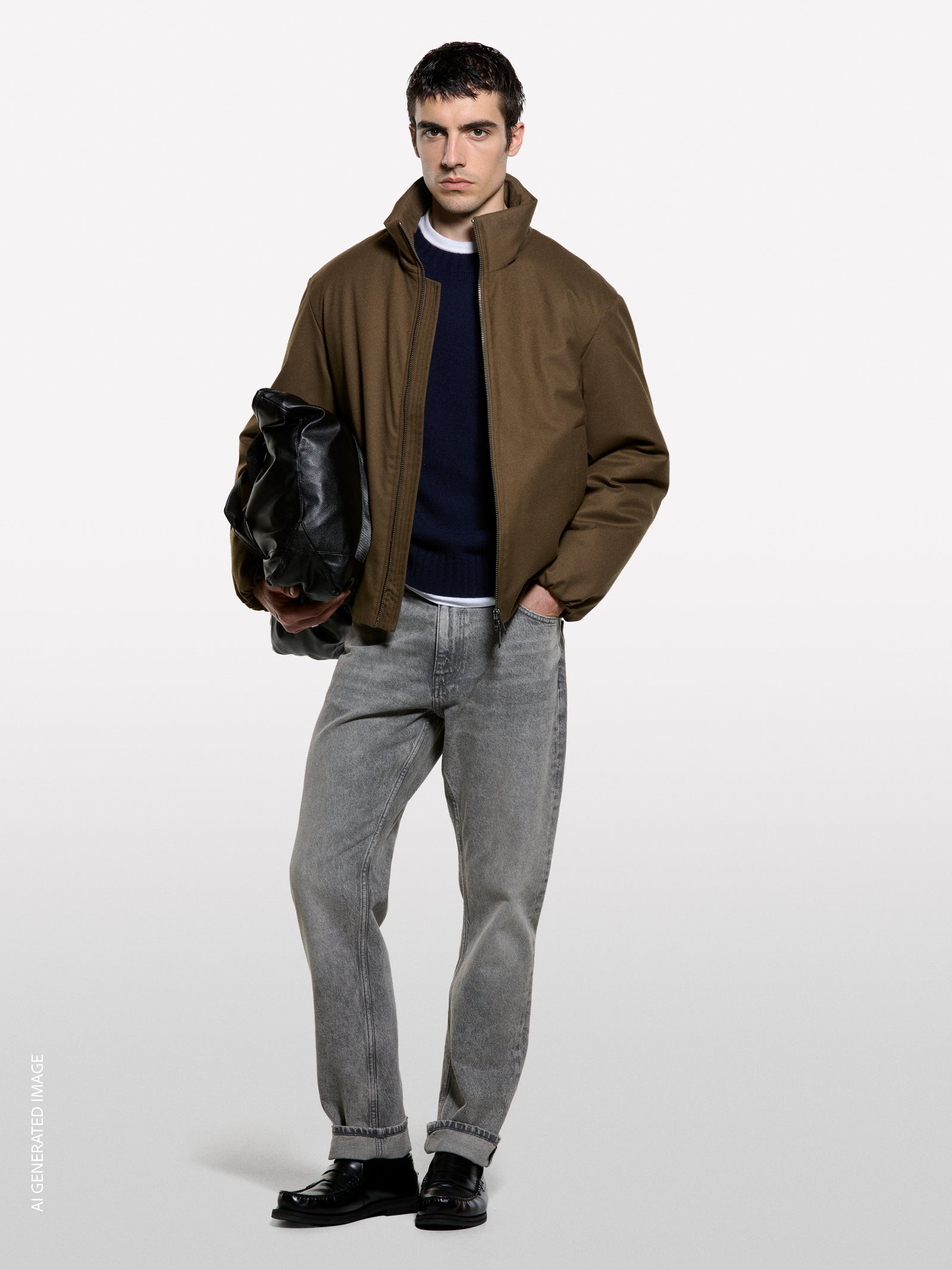Maglia girocollo in misto lana - ucb_image_F
