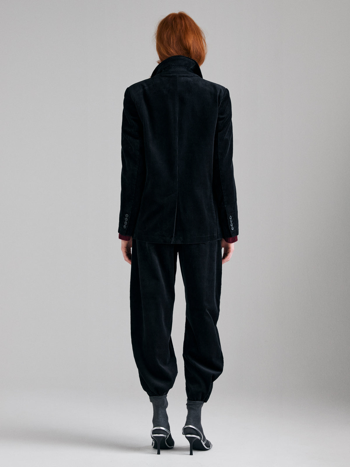 Blazer relaxed fit de veludo canelado - ucb_image_B