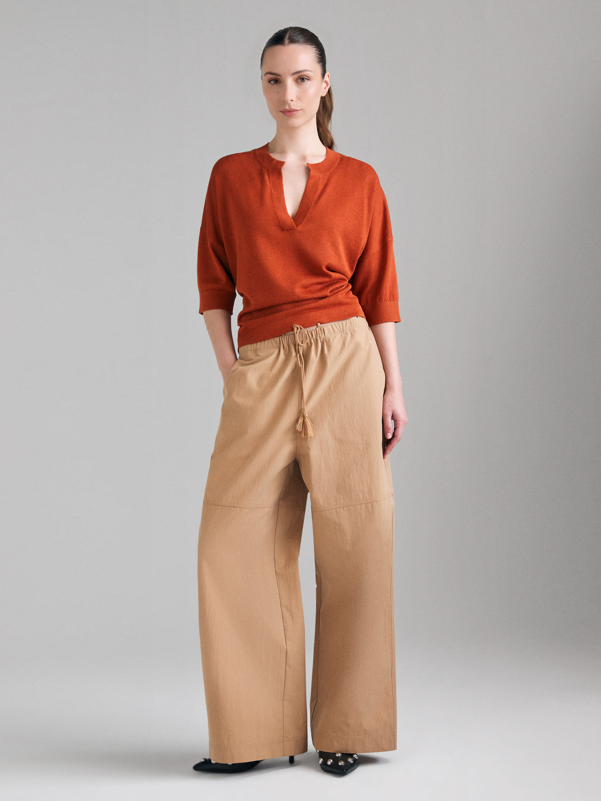 Camisola em mistura de linho - ucb_image_F