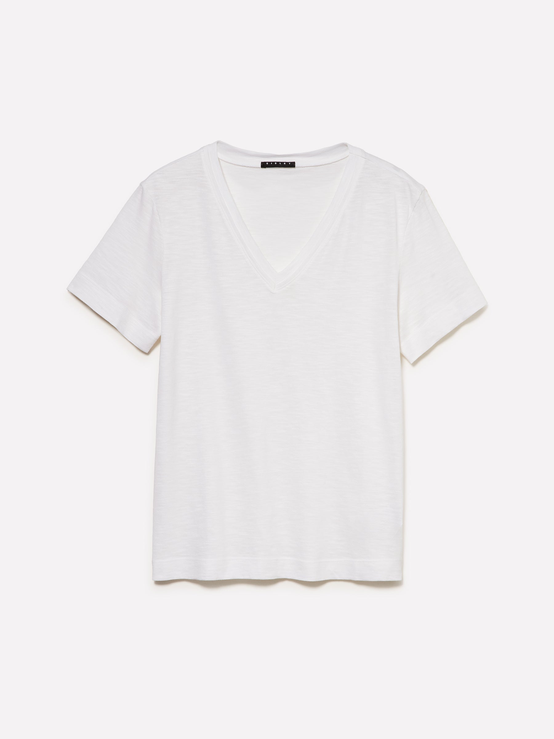 T-shirt com decote em V - ucb_image_FS