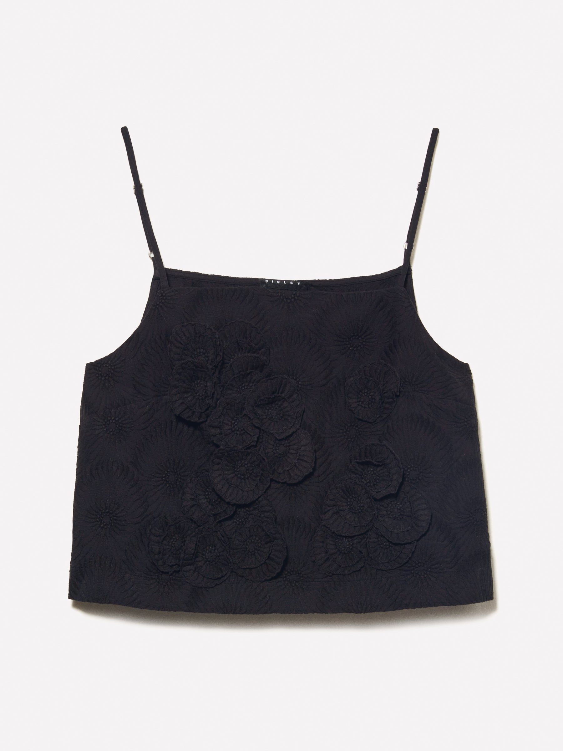Top cropped preto com flores - ucb_image_FS