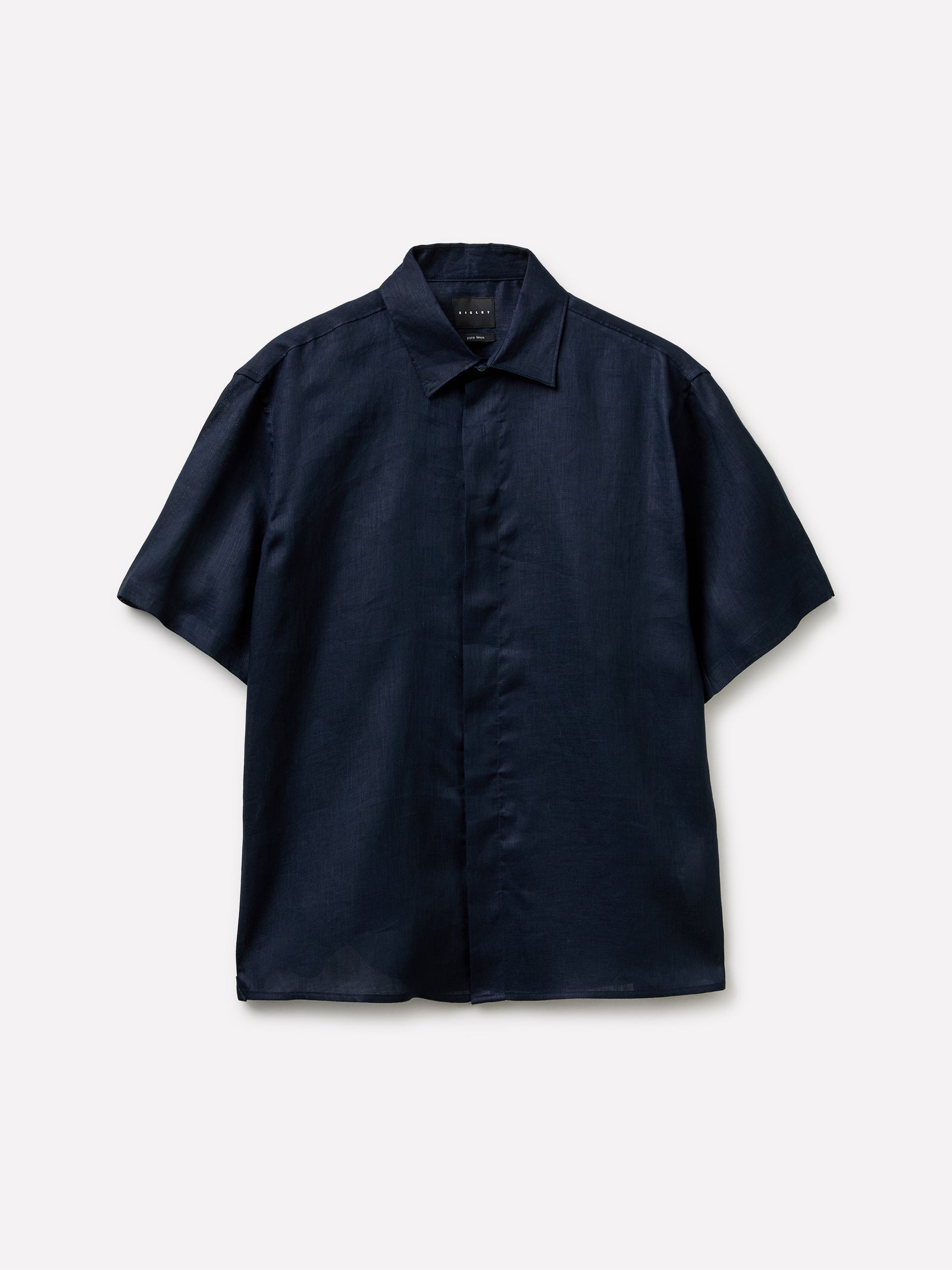100% linen short-sleeved shirt - ucb_image_FS