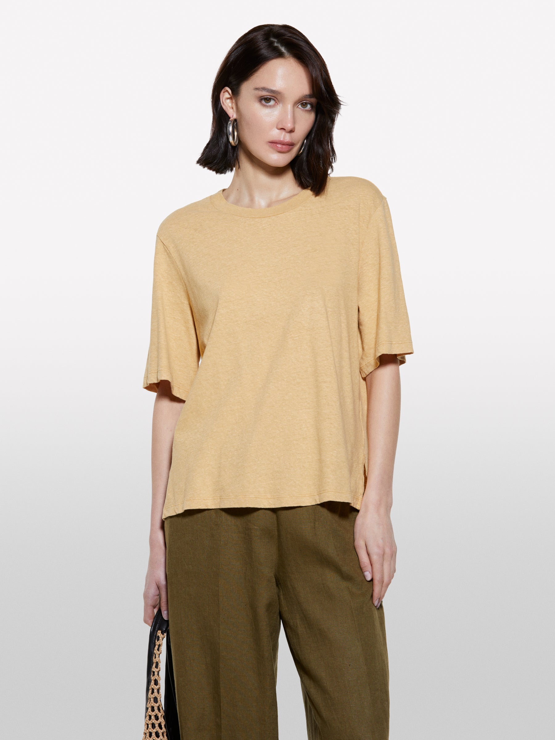 T-shirt cropped mostarda - ucb_image_FY