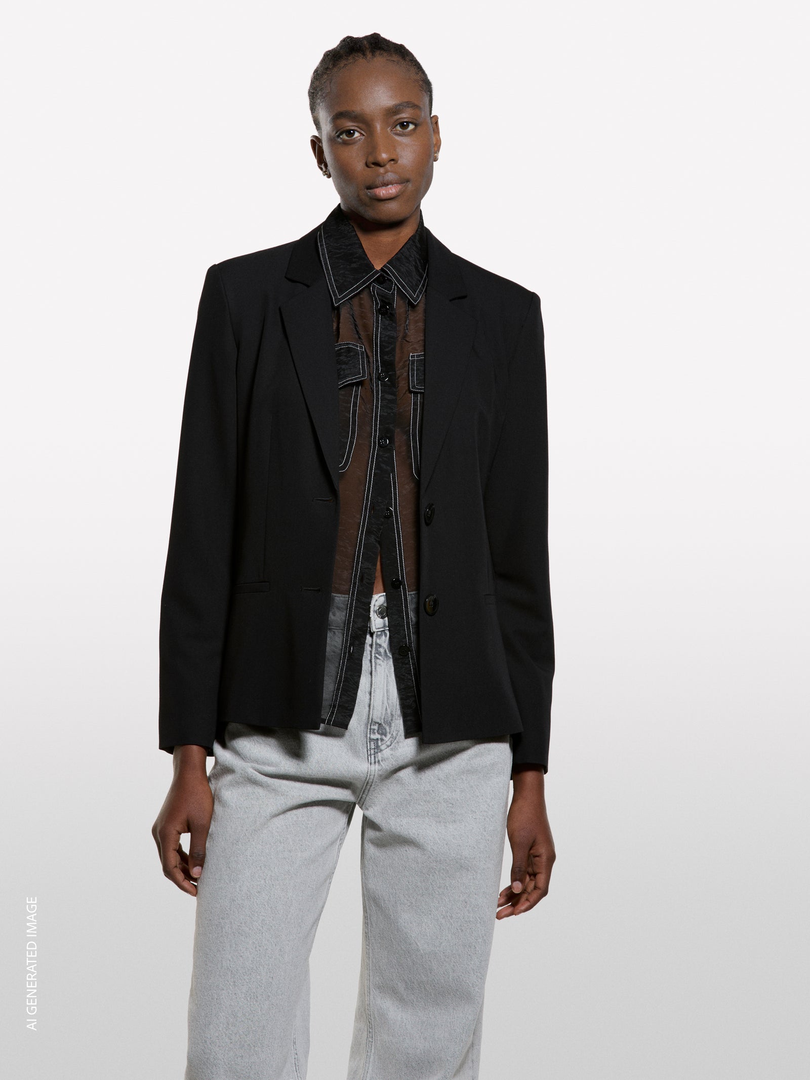 Slim-fit blazer