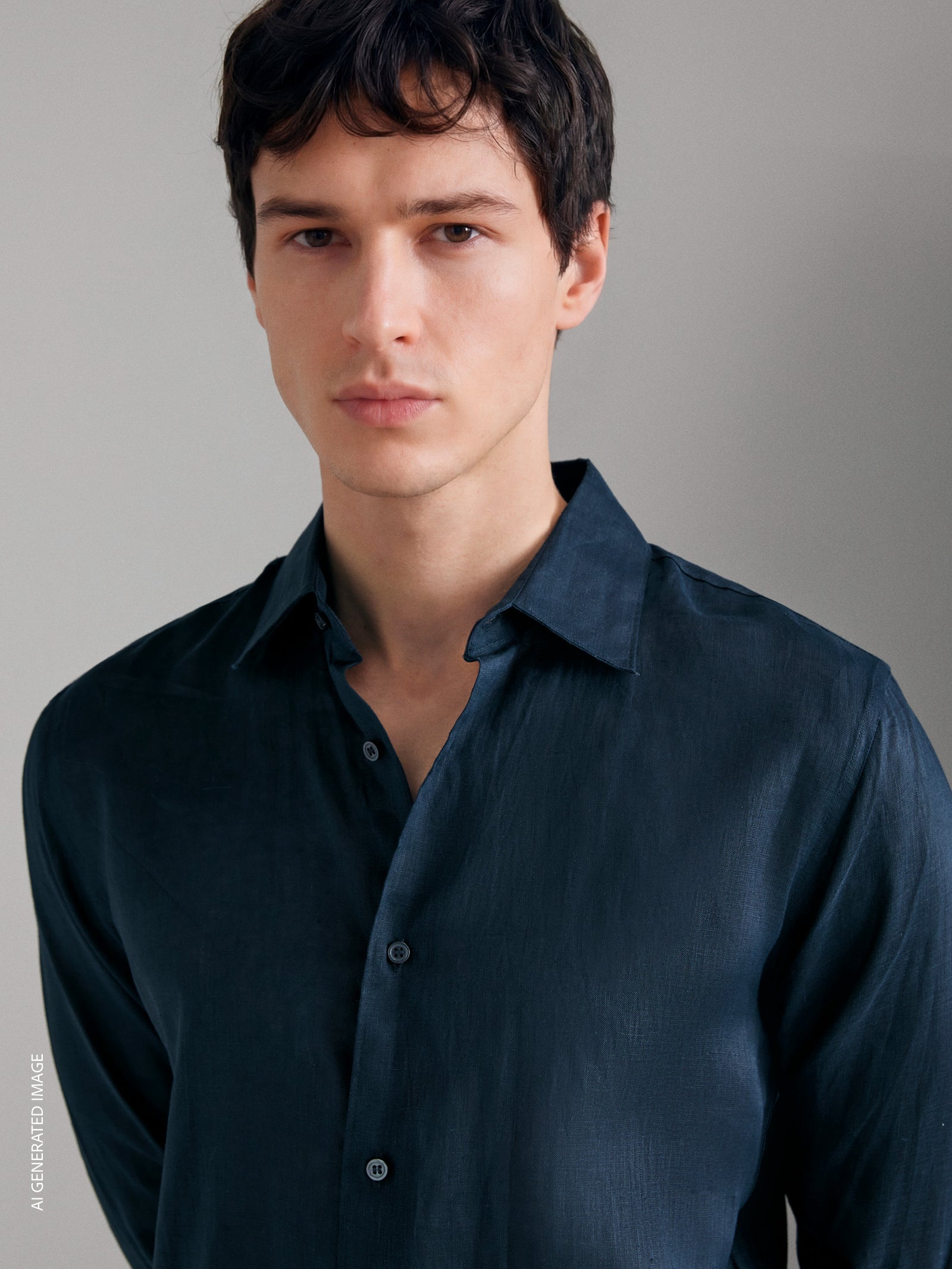Pure linen shirt