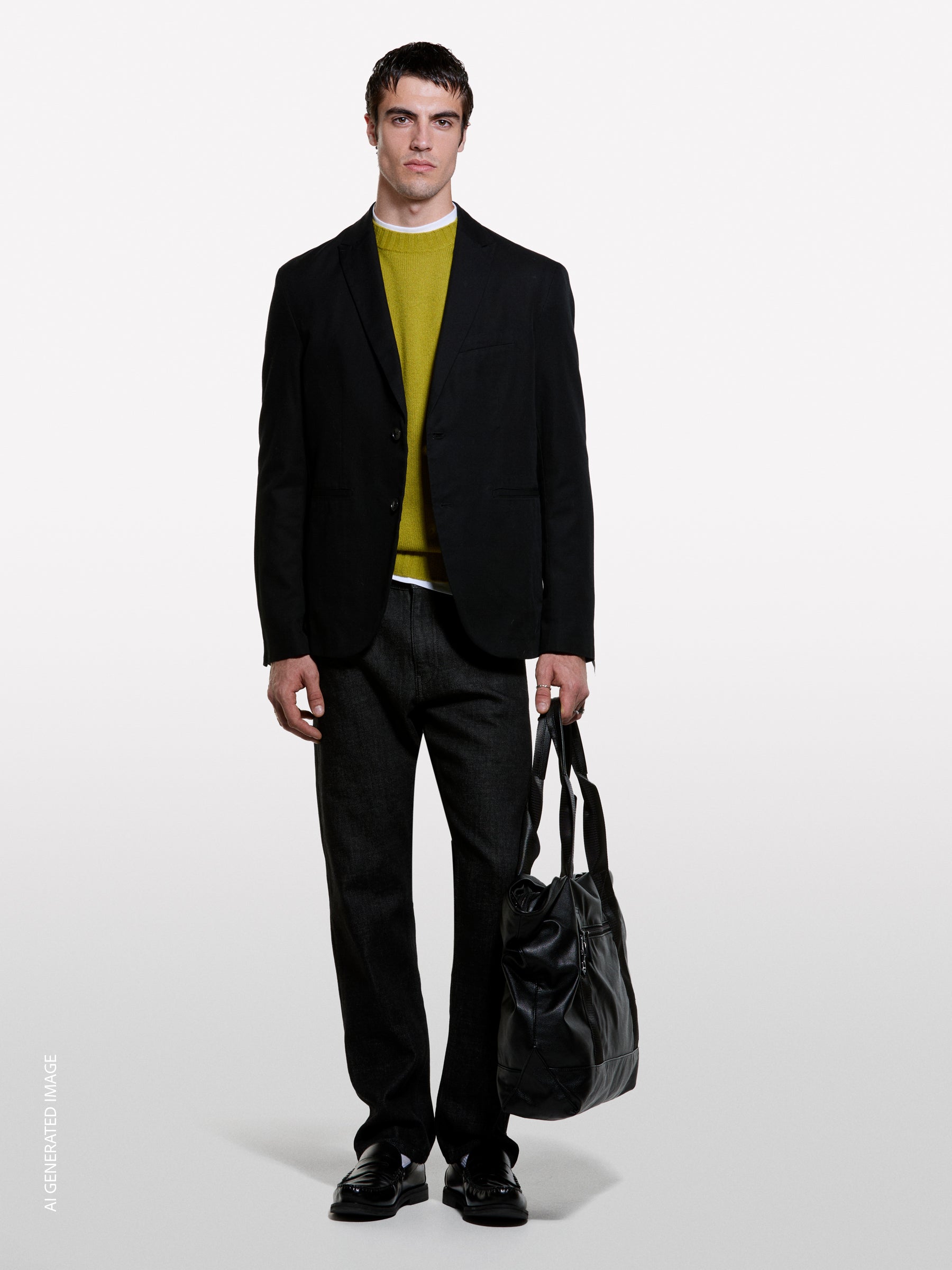 Blazer alfaiataria preto slim comfort fit - ucb_image_F
