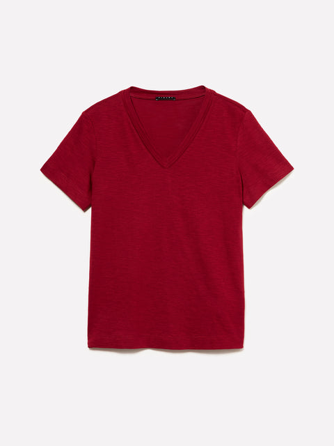 T-shirt com decote em V - ucb_image_FS
