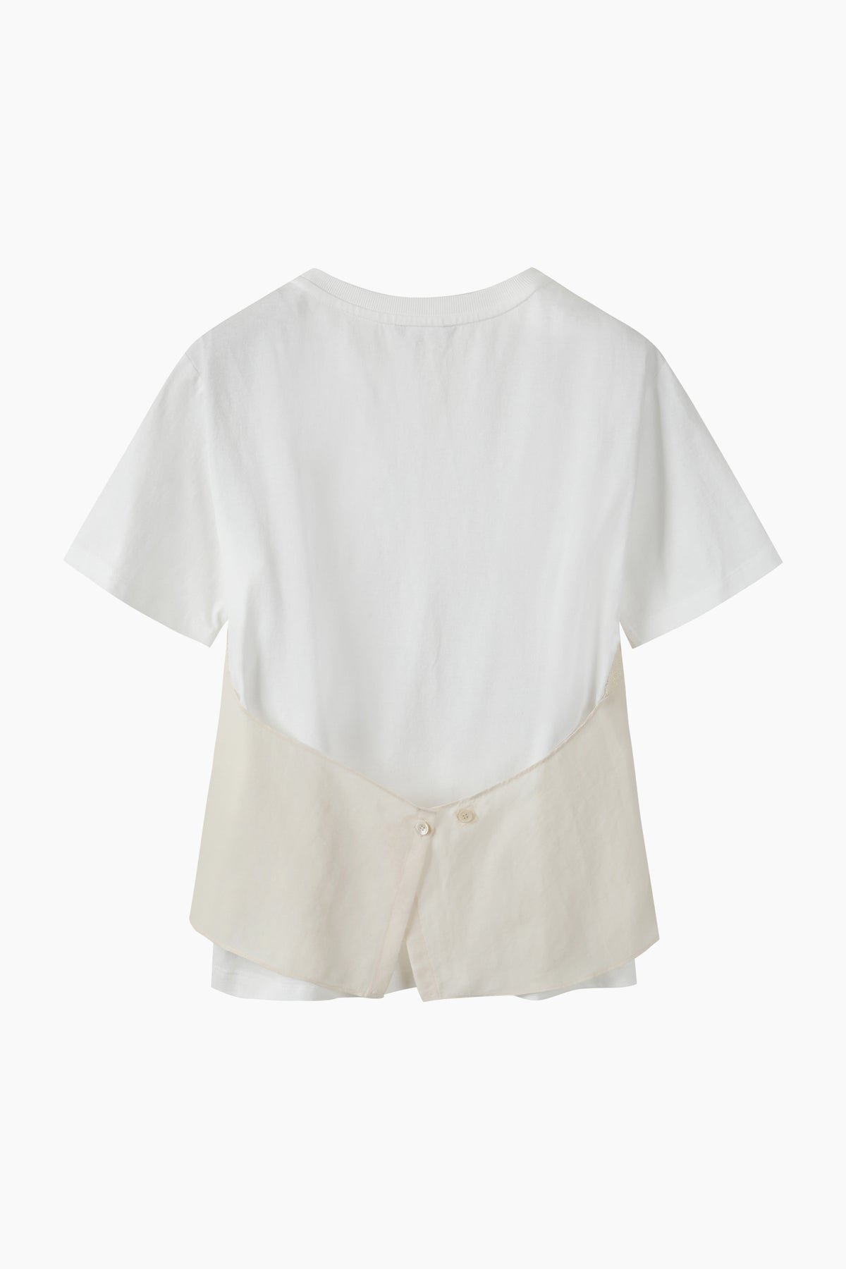 T-shirt com top em contraste - ucb_image_FS