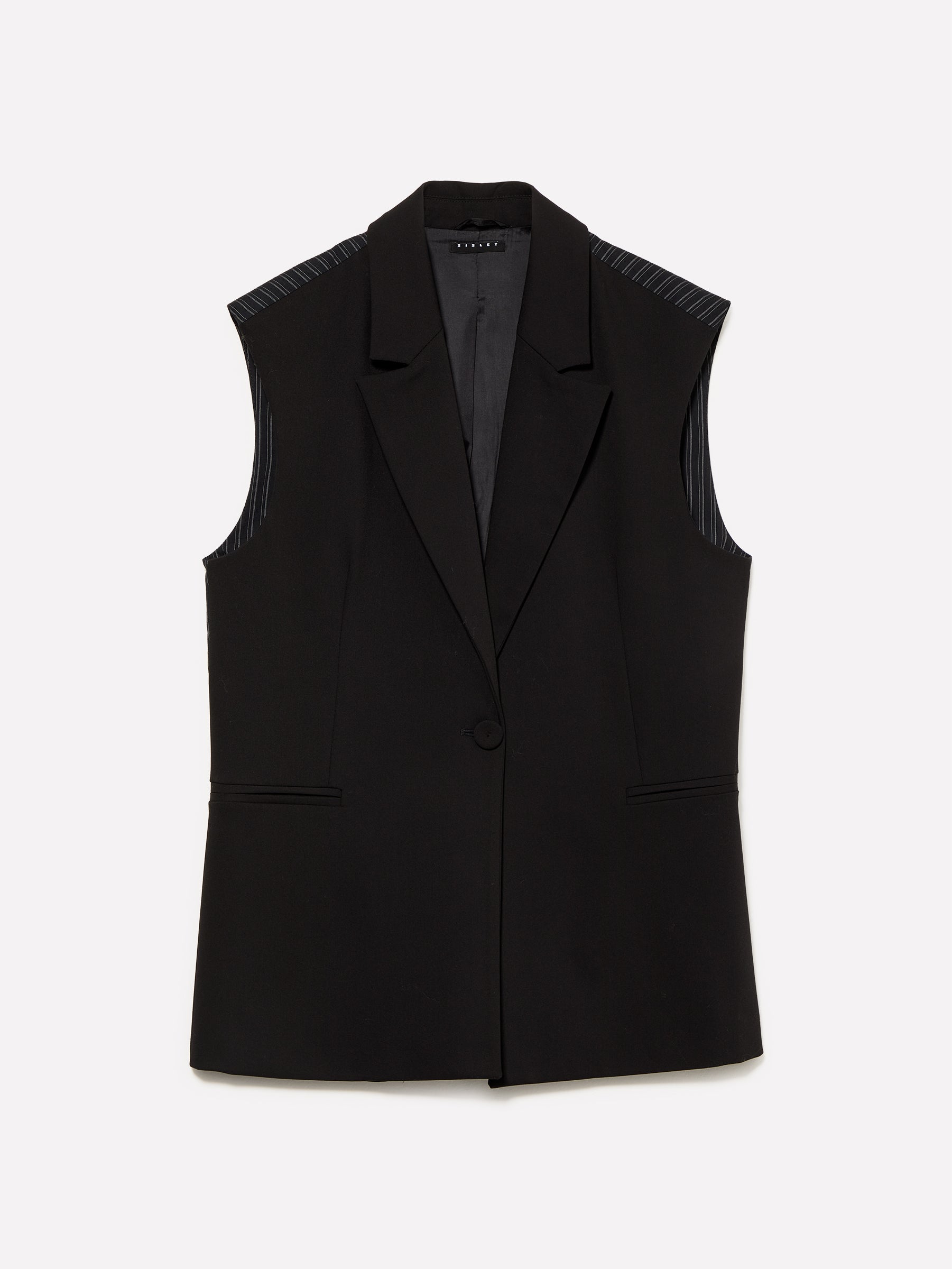 Colete preto com contraste riscado - ucb_image_FS