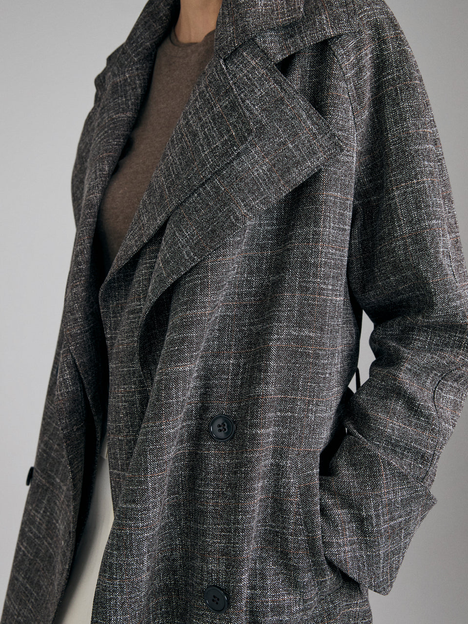 Trench coat relaxed fit com cinto - ucb_image_FY