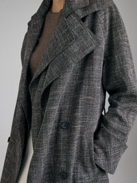 Trench coat relaxed fit com cinto - ucb_image_FY