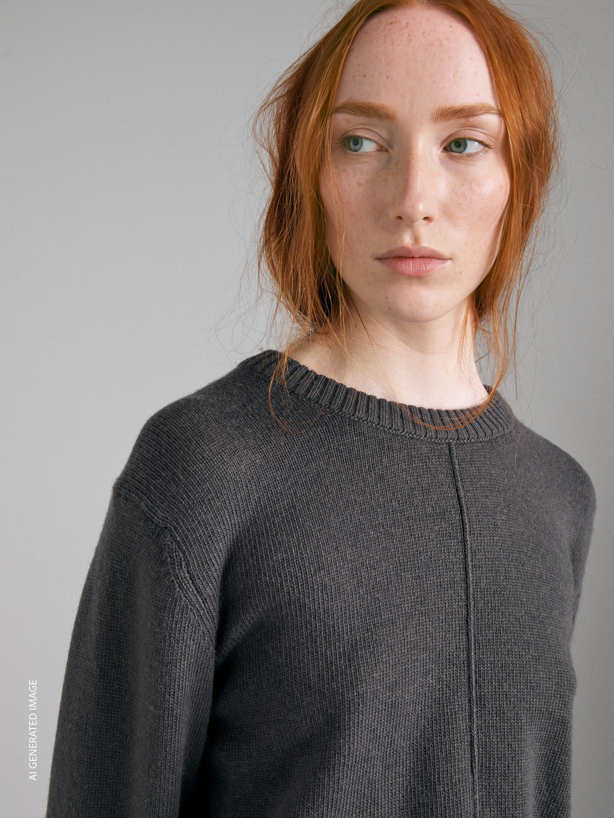 Maglia girocollo in misto lana  - ucb_image_FY