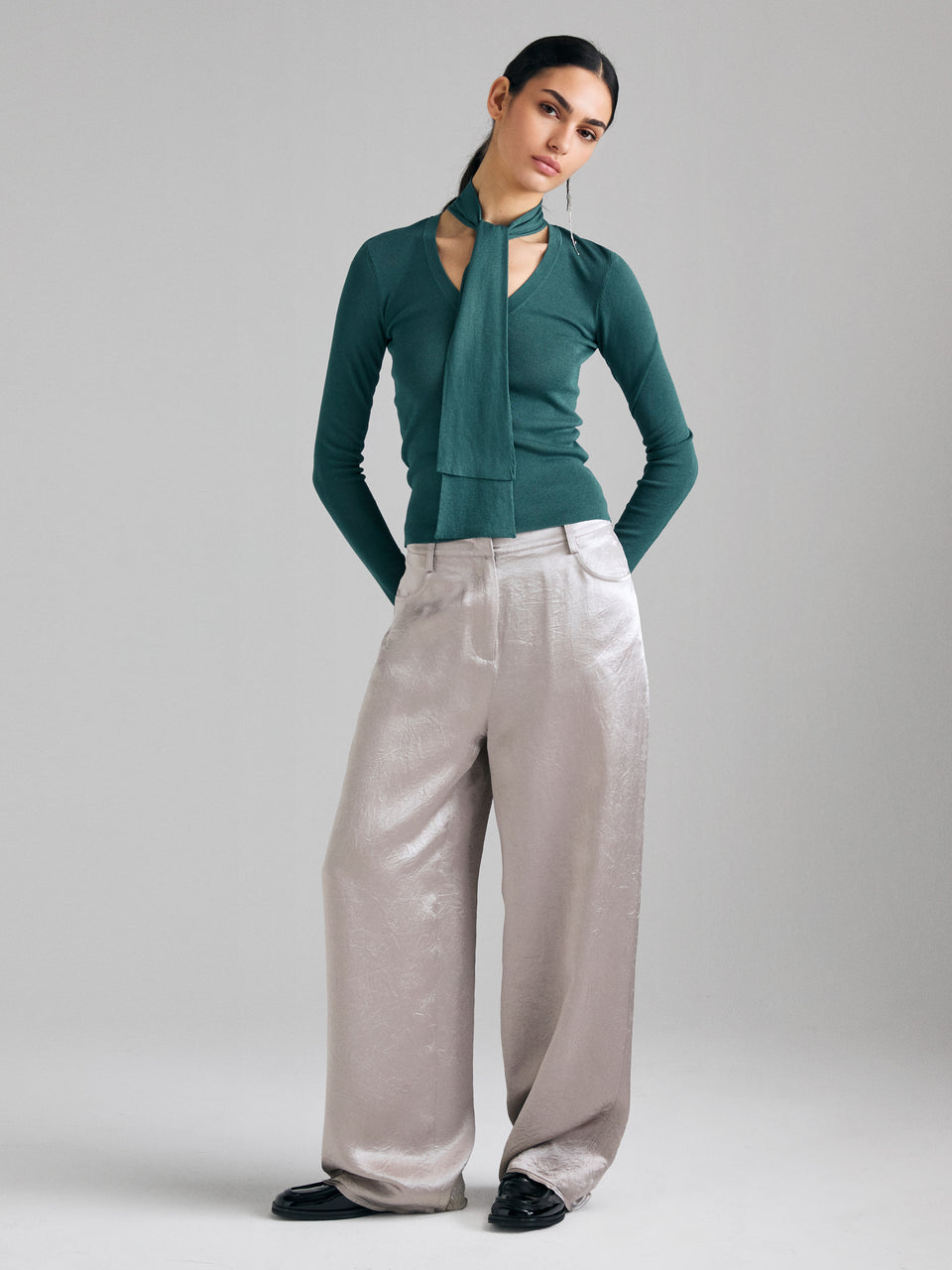 Camisola com pequena écharpe - ucb_image_F