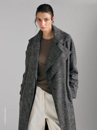 Trench coat relaxed fit com cinto - ucb_image_FY