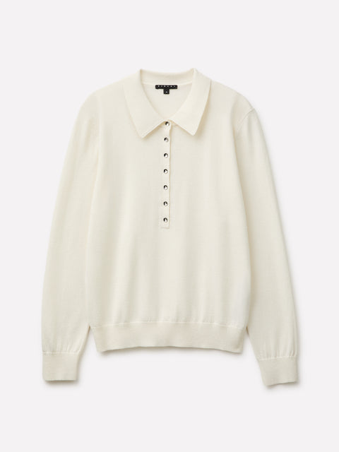 Polo de malha em mistura de viscose e lã - ucb_image_FS