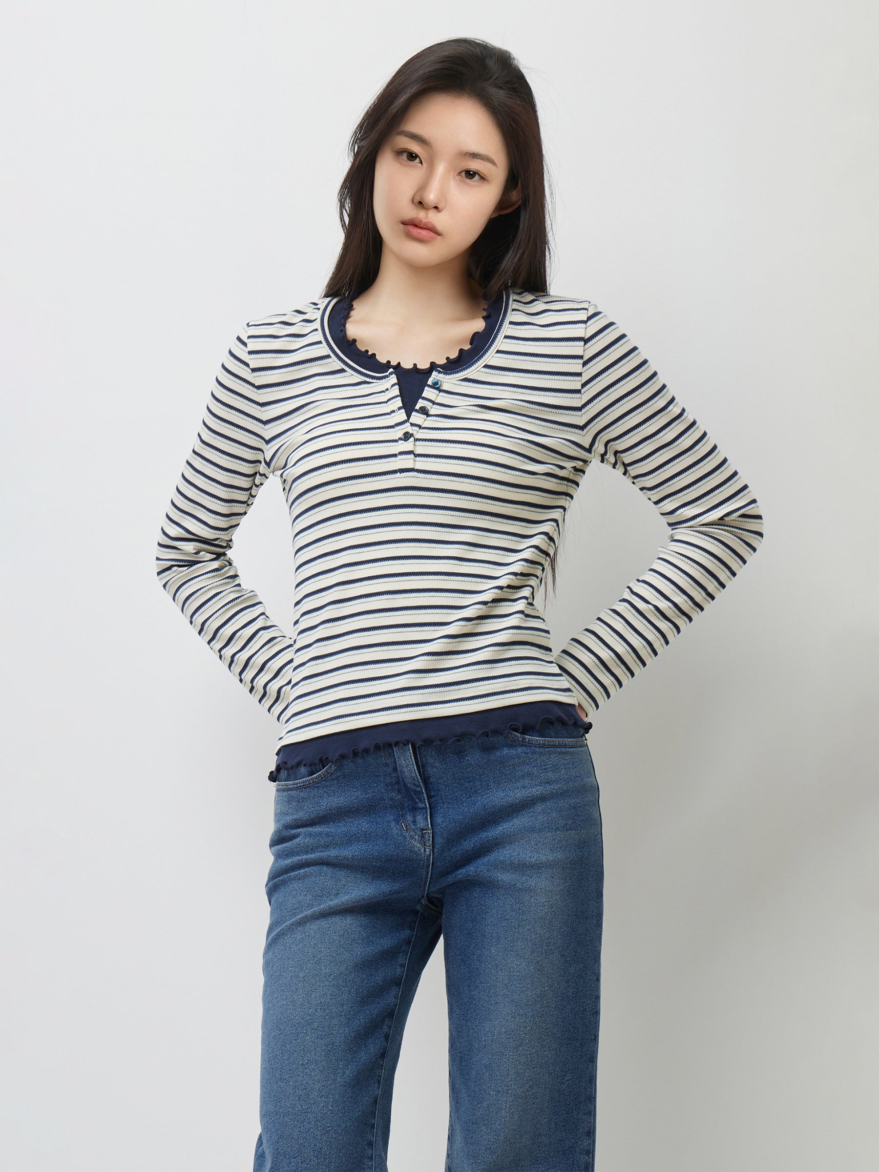 T-shirt riscada canelada - ucb_image_F