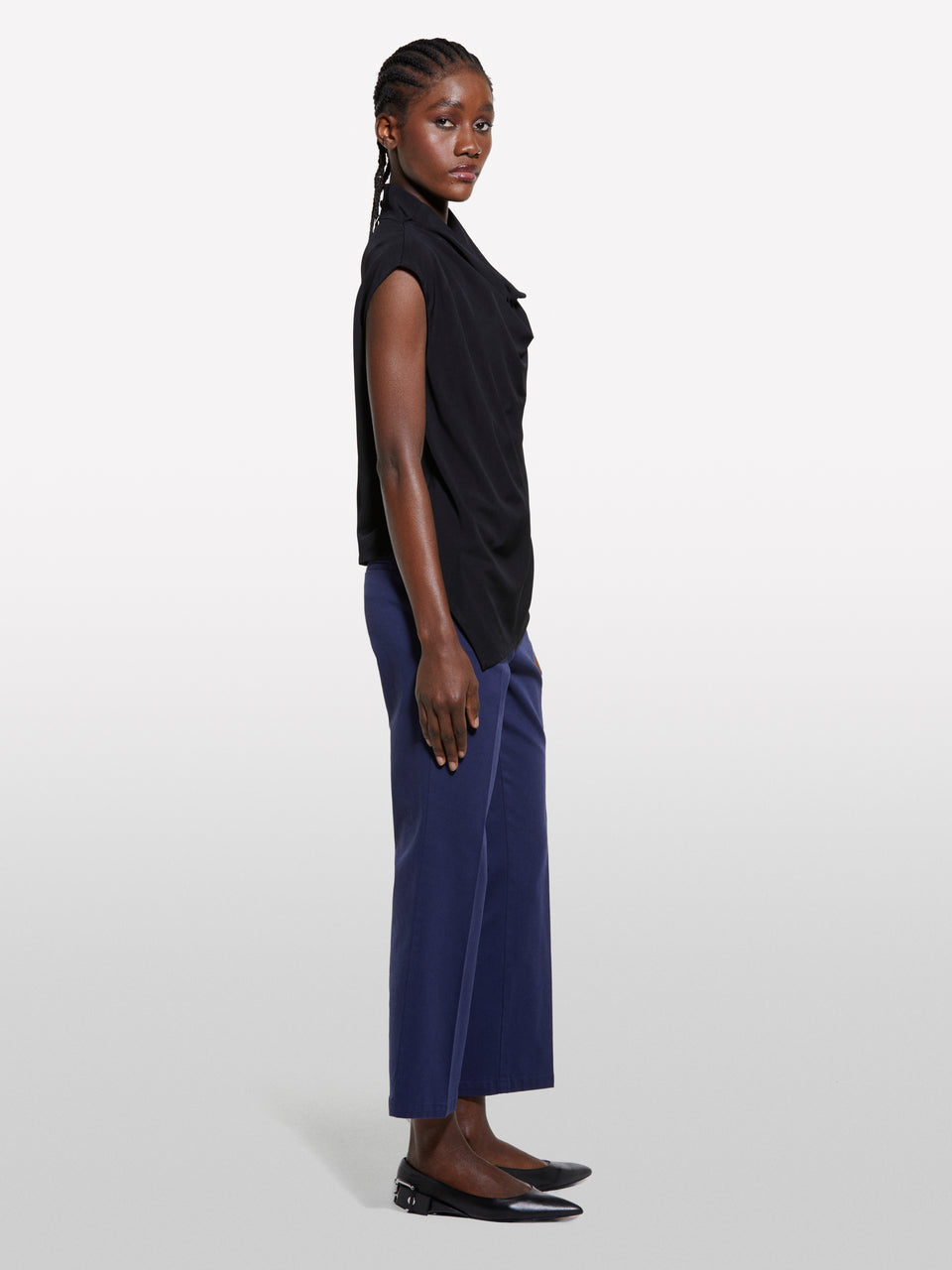 Top preto drapeado - ucb_image_F