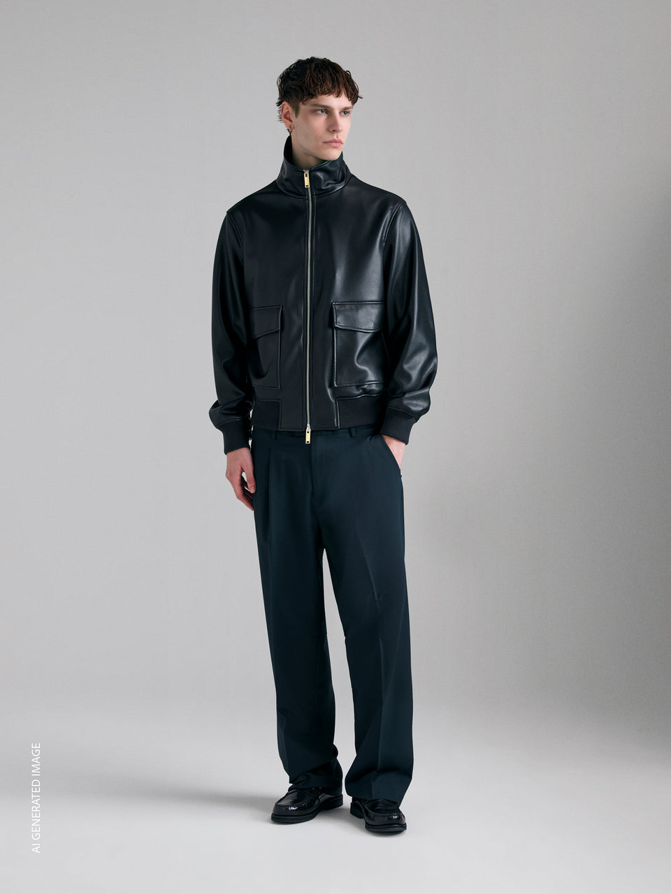 Casaco bomber com bolsos - ucb_image_F