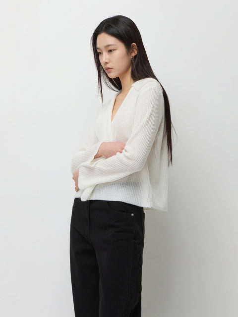 Cardigã com folhos - ucb_image_F