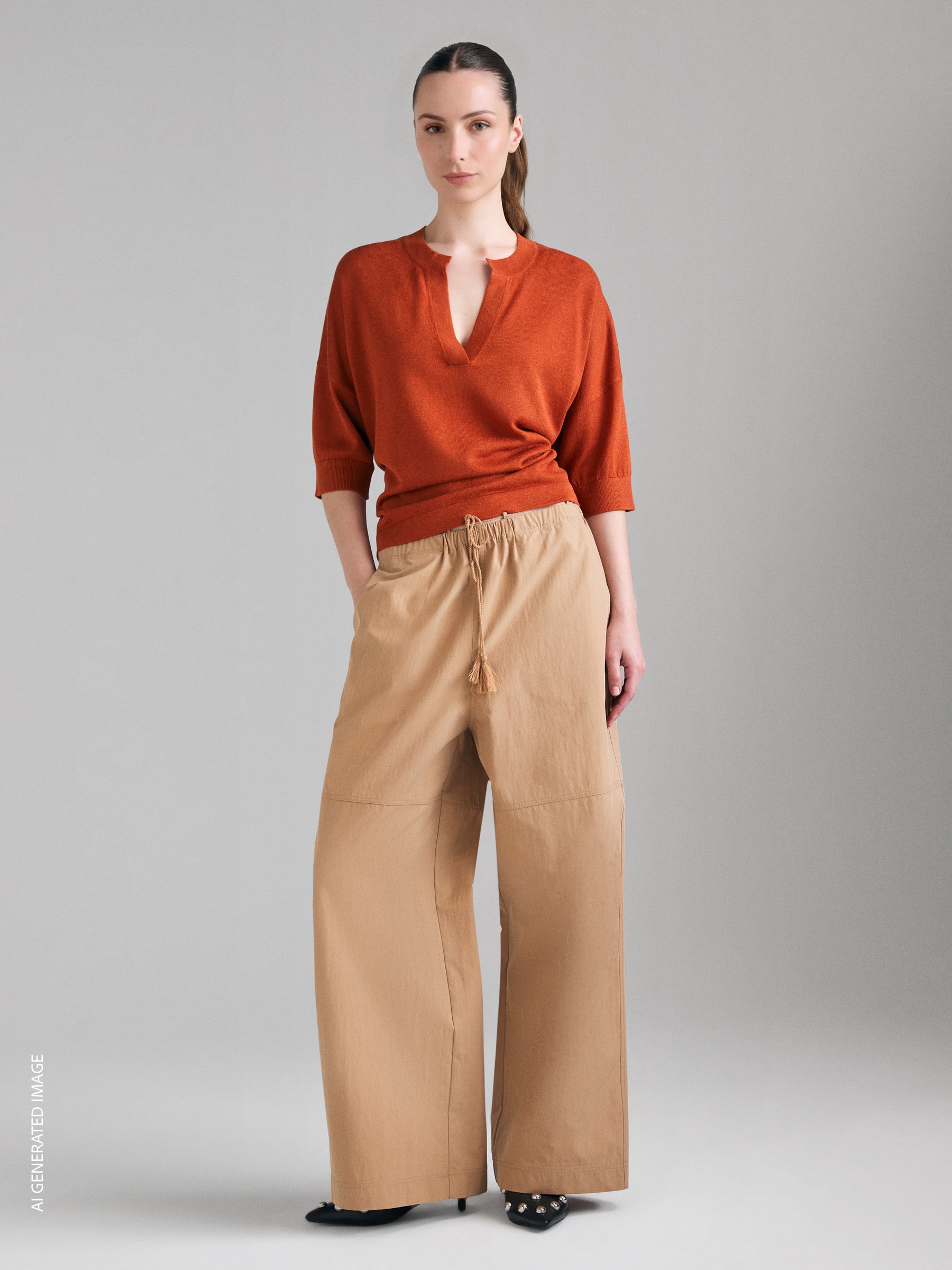 Camisola em mistura de linho - ucb_image_F