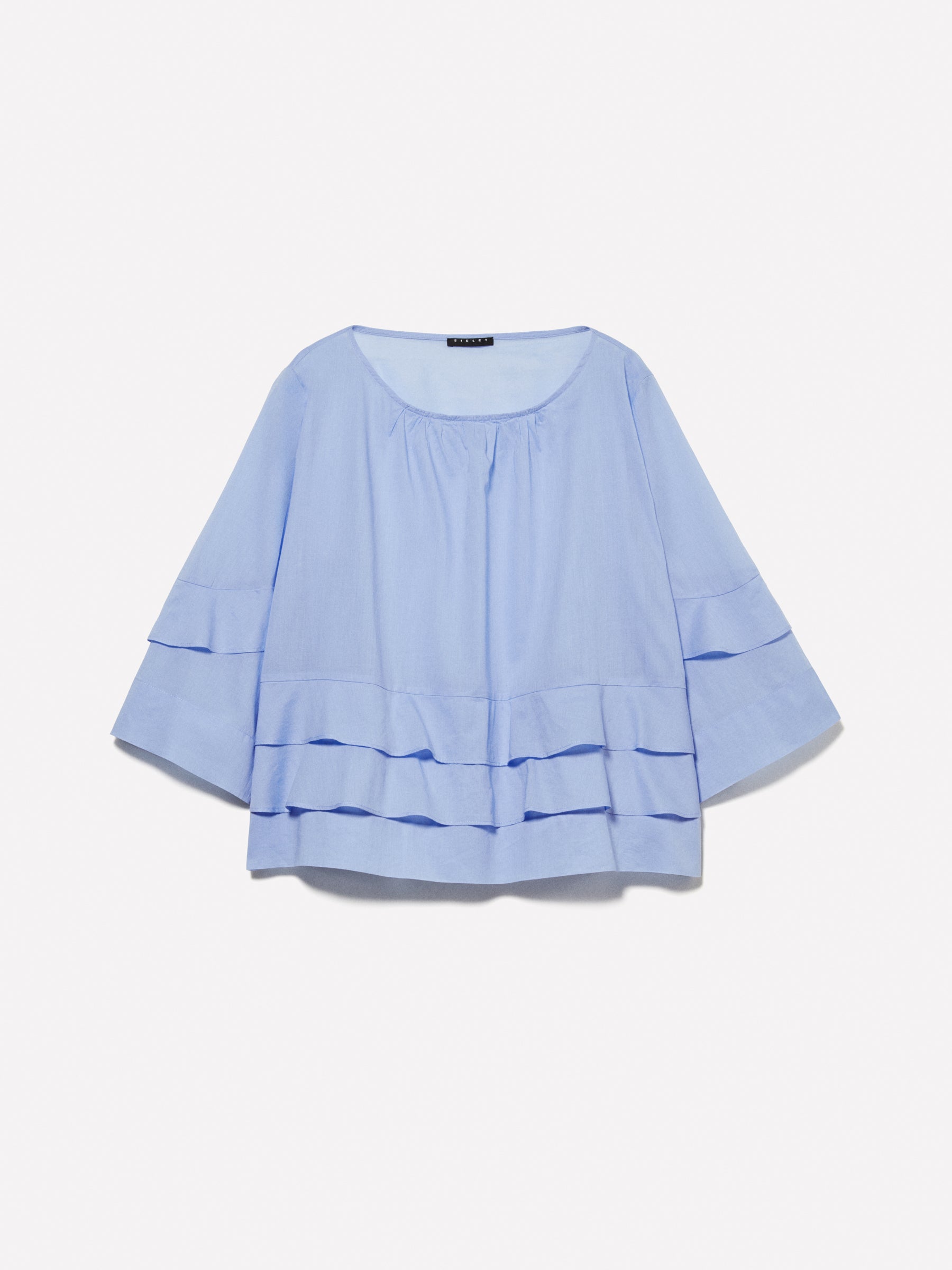 Blusa azul-claro com folhos - ucb_image_FS
