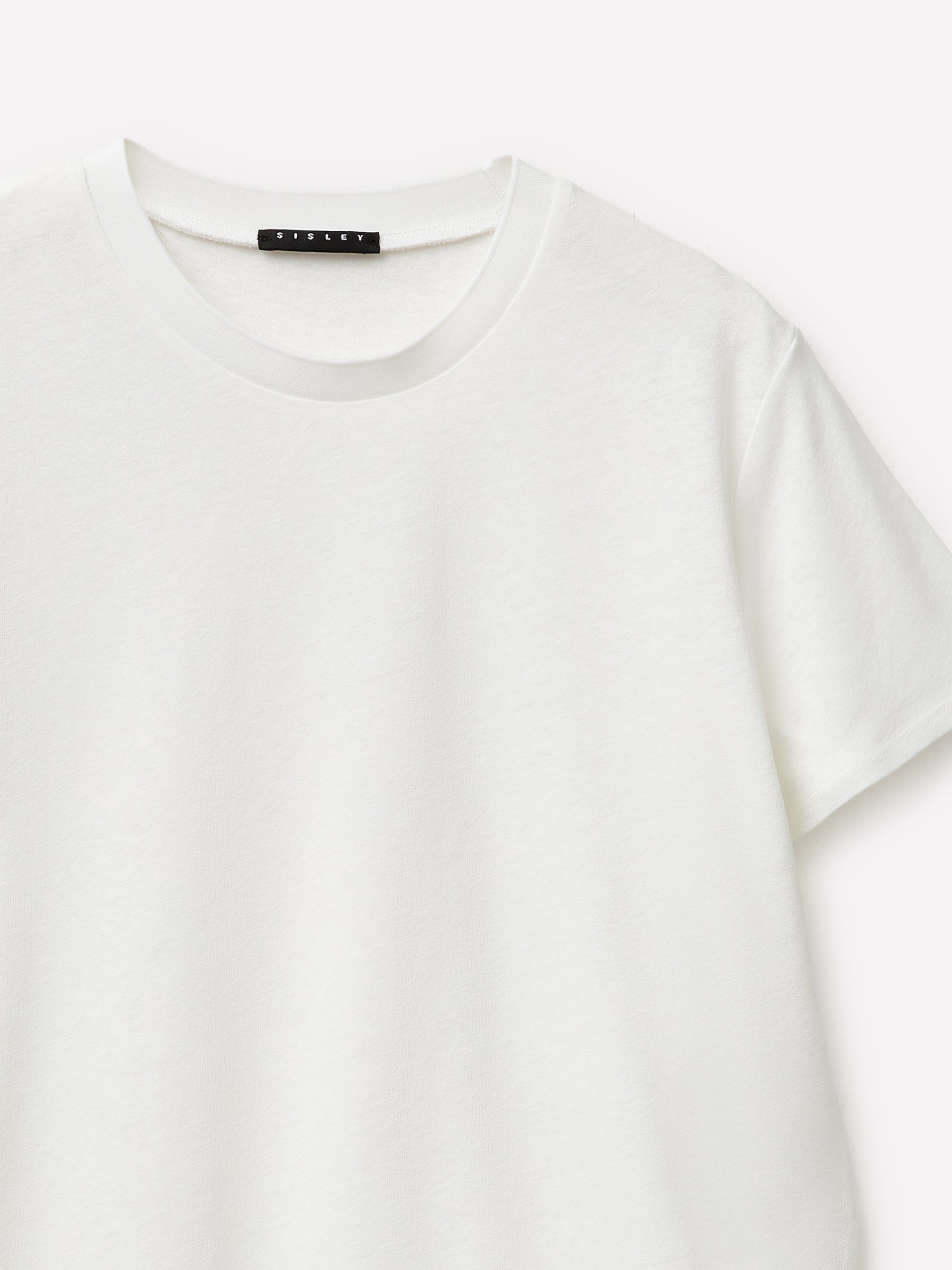 T-shirt em mistura de linho - ucb_image_DS1