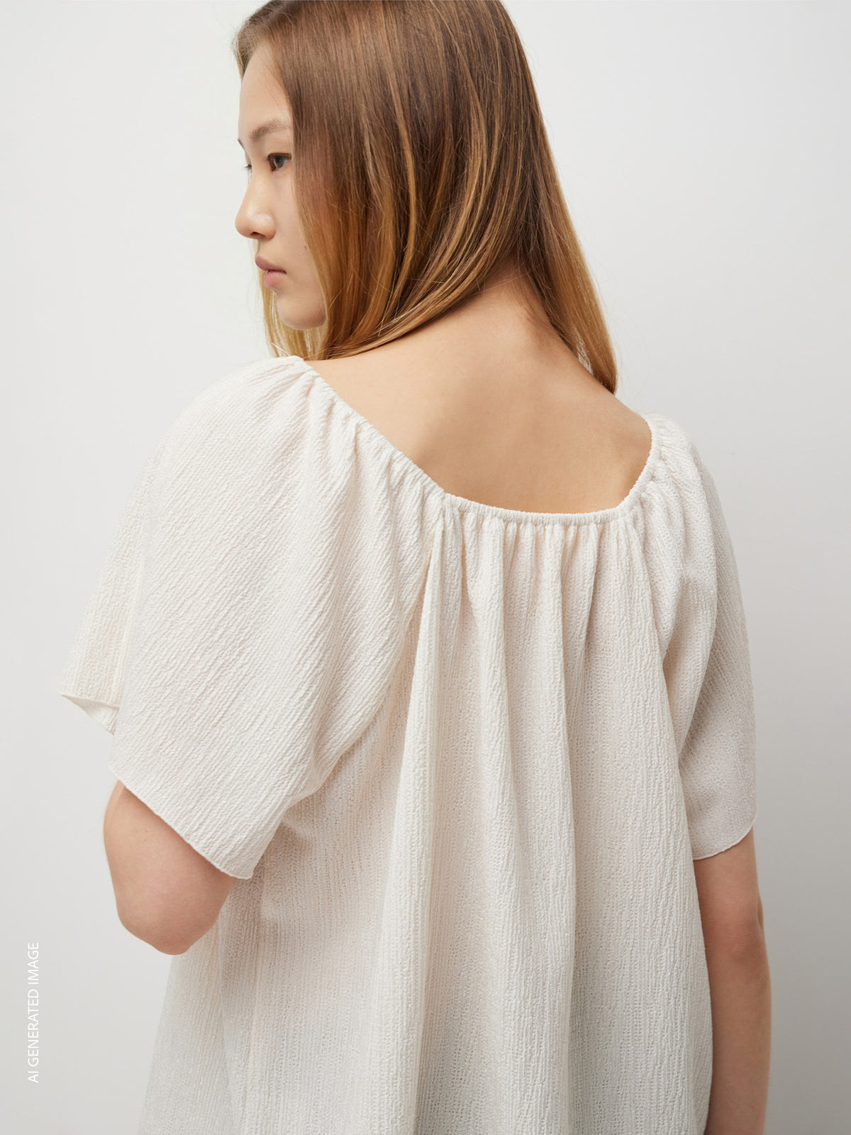 Blusa franzida com botões - ucb_image_FY