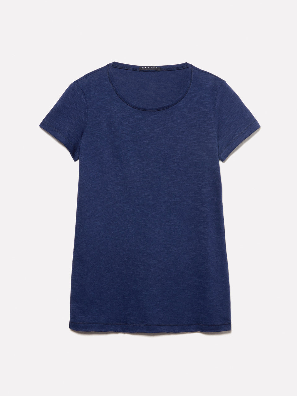 T-shirt de gola redonda azul-escuro - ucb_image_FS