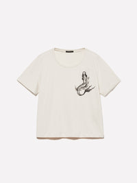 T-shirt areia com estampa de sereia - ucb_image_FS