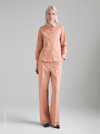 Camisa de corte justo com pregas - ucb_image_F
