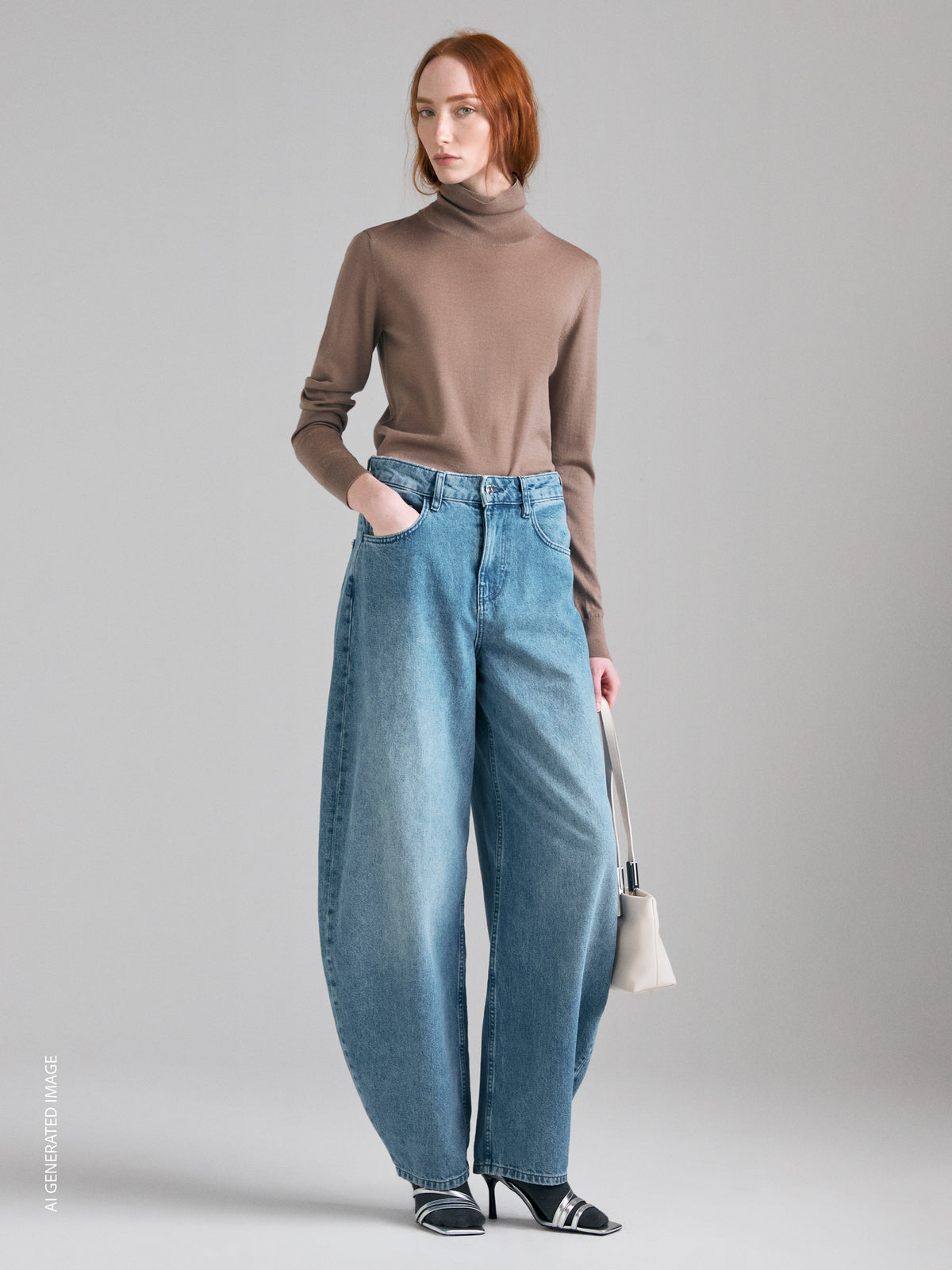 Jeans barrel fit de cintura subida - ucb_image_F