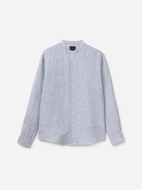 Camisa às riscas em puro linho - ucb_image_FS