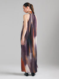 Vestido comprido estampado  - ucb_image_B