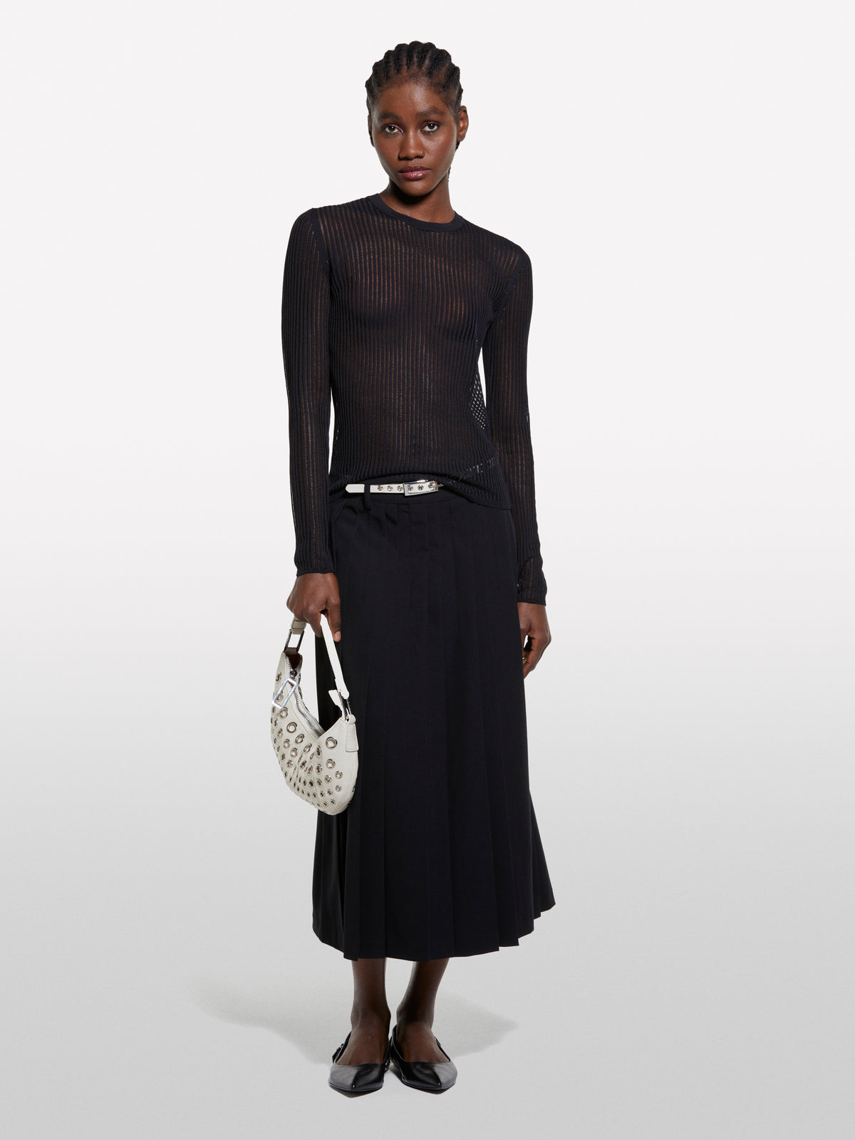 Camisola preta efeito riscado - ucb_image_F