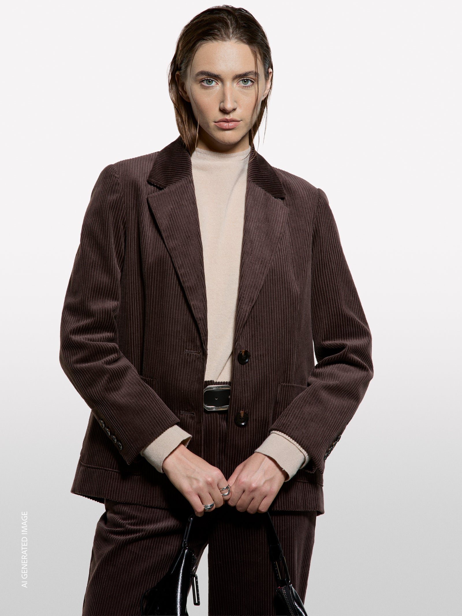 Corduroy blazer