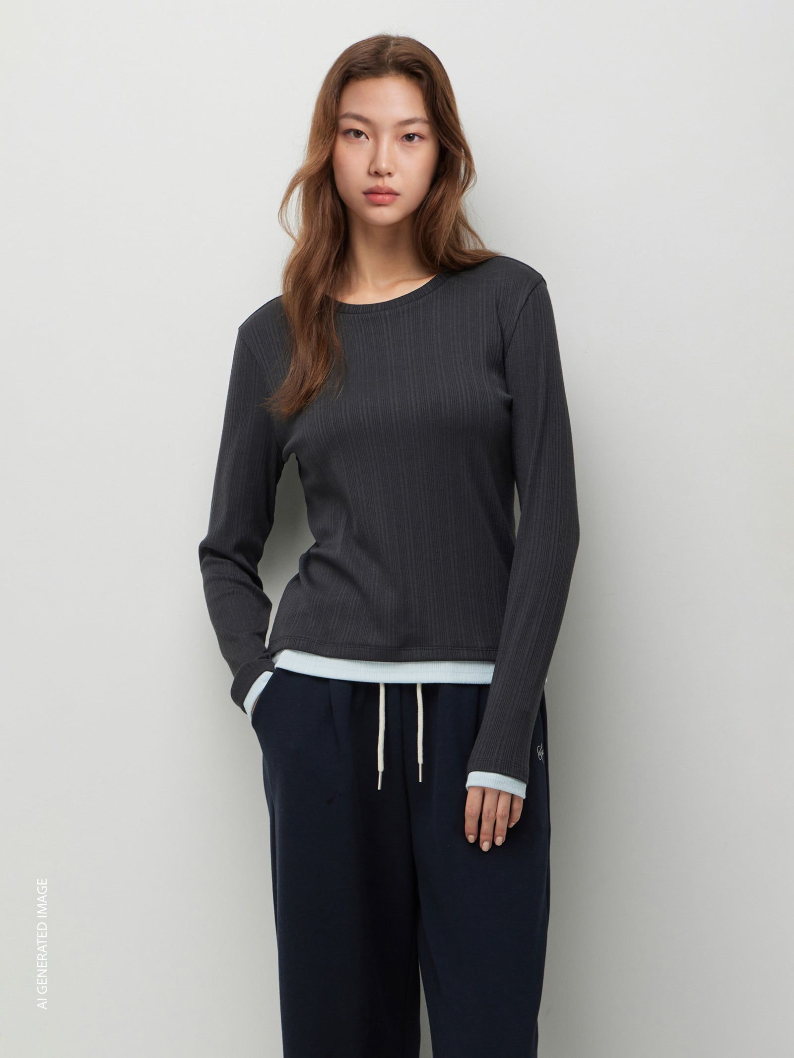Contrast T-shirt
