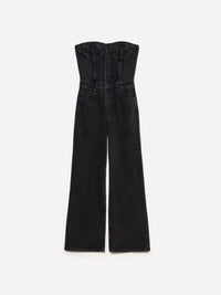 Macacão bustier de jeans preto - ucb_image_FS