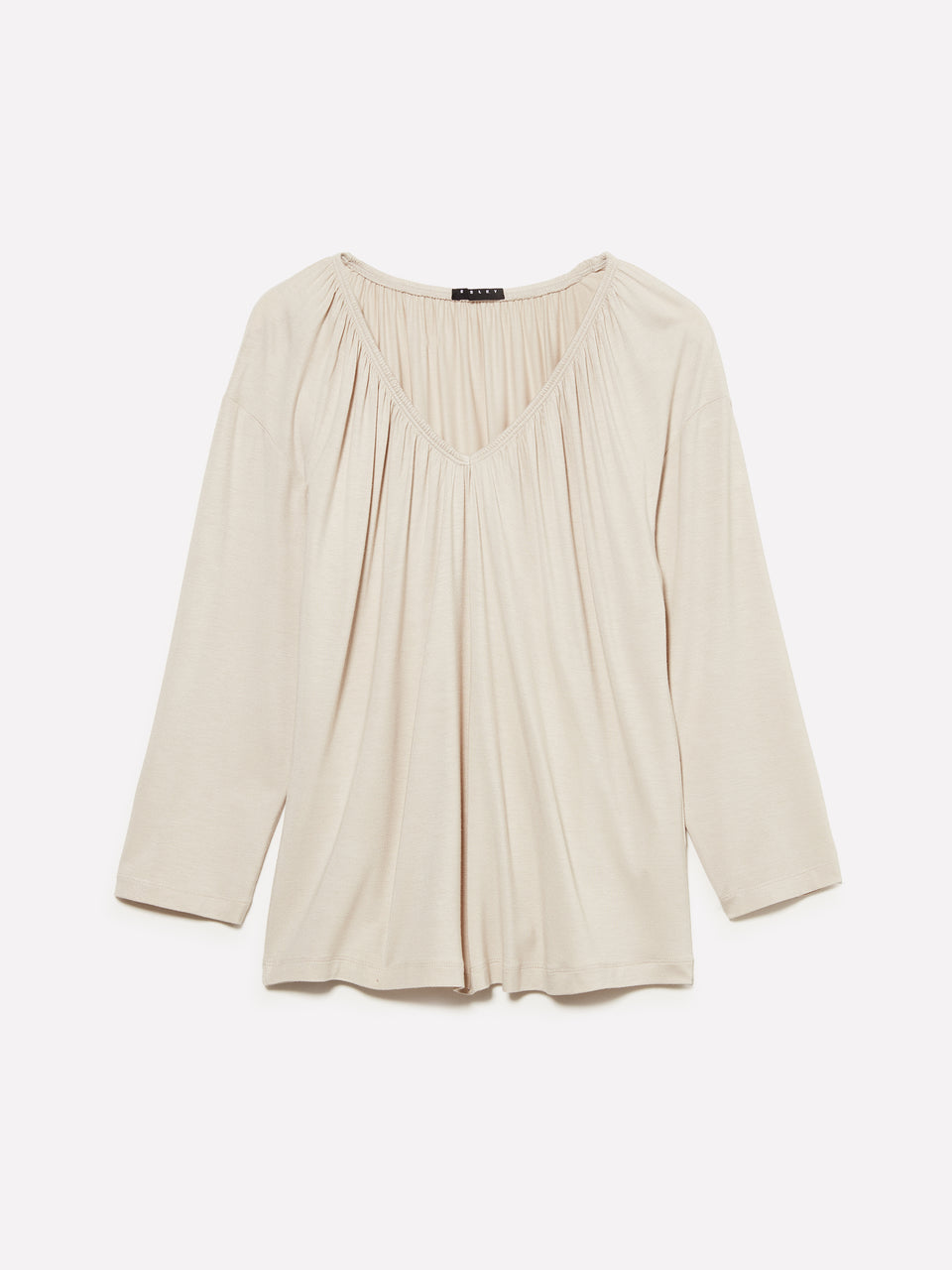 T-shirt tortora com franzido - ucb_image_FS