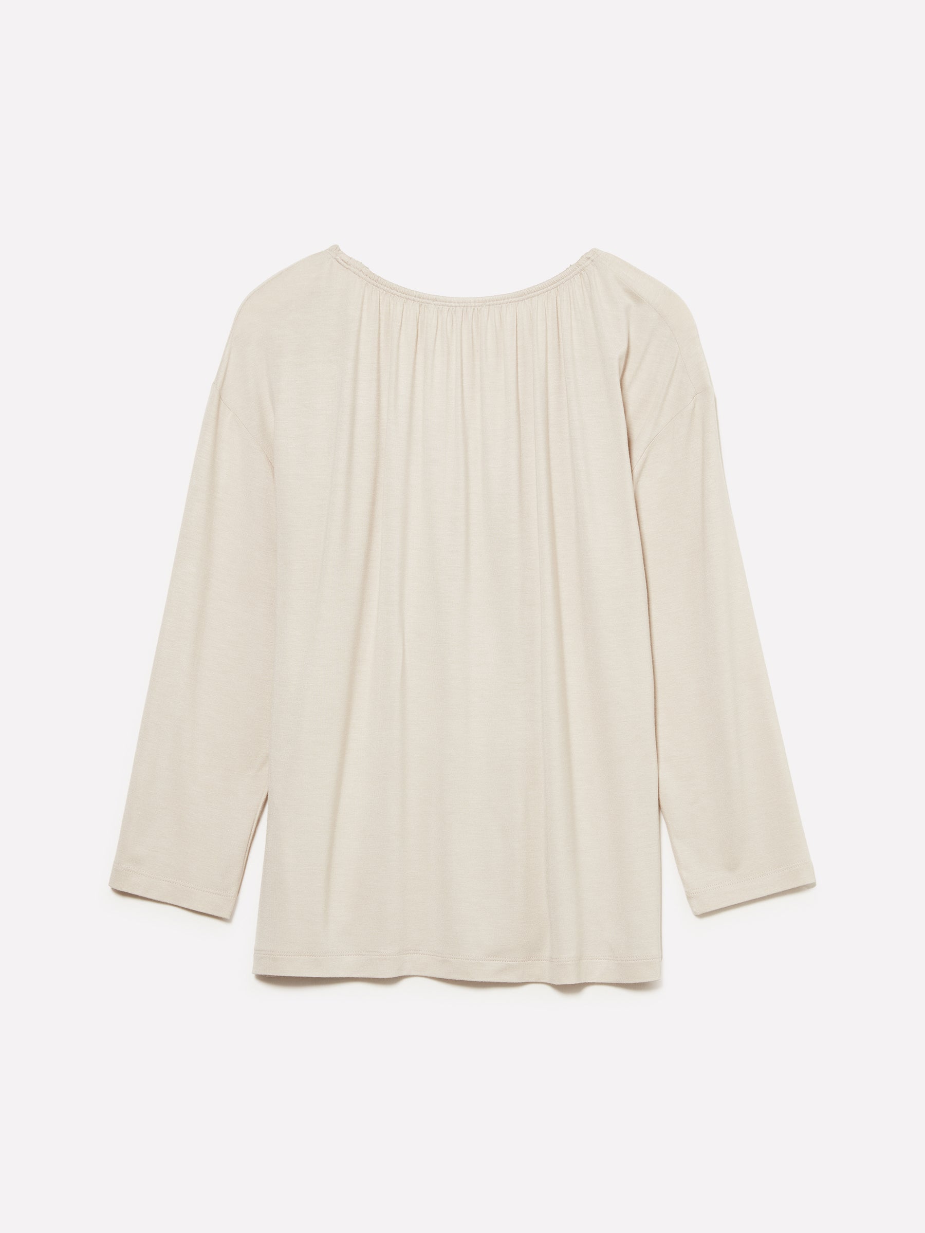 T-shirt tortora com franzido - ucb_image_BS