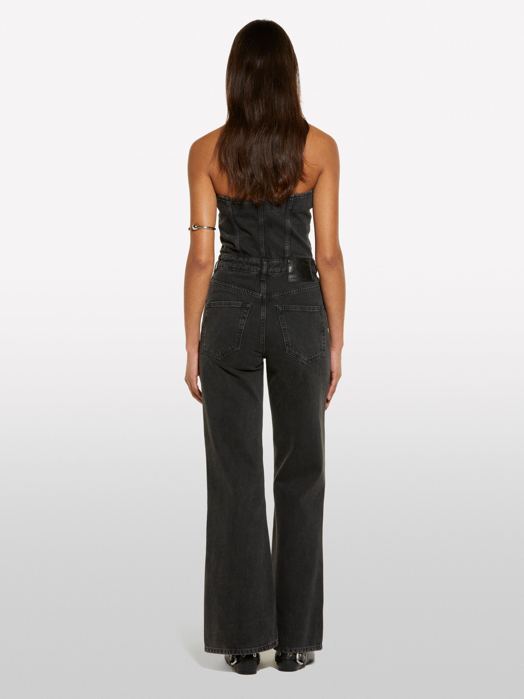 Macacão bustier de jeans preto - ucb_image_B