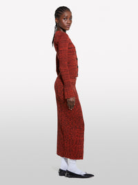 Cardigã vermelho de malha - ucb_image_F