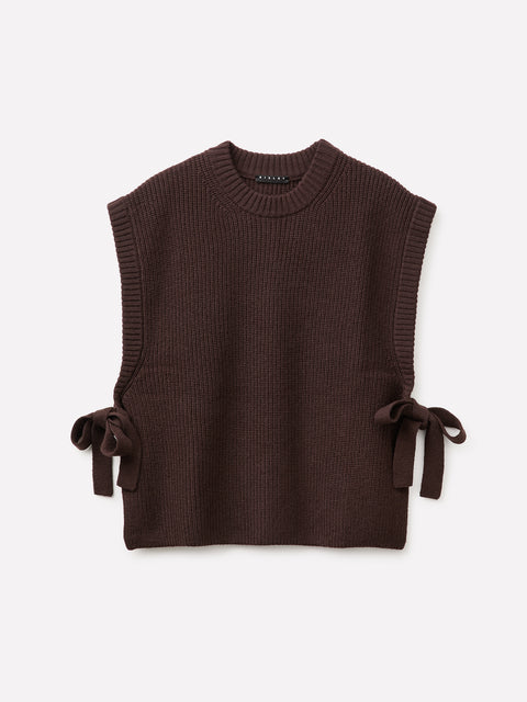 Gilet in maglia con lacci  - ucb_image_FS
