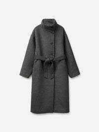 Cappotto relaxed fit con collo alto - ucb_image_FS