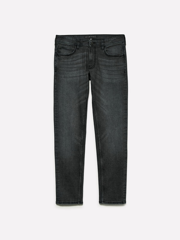 Jeans Style 74 slim fit neri - jeans slim fit da uomo | Sisley
