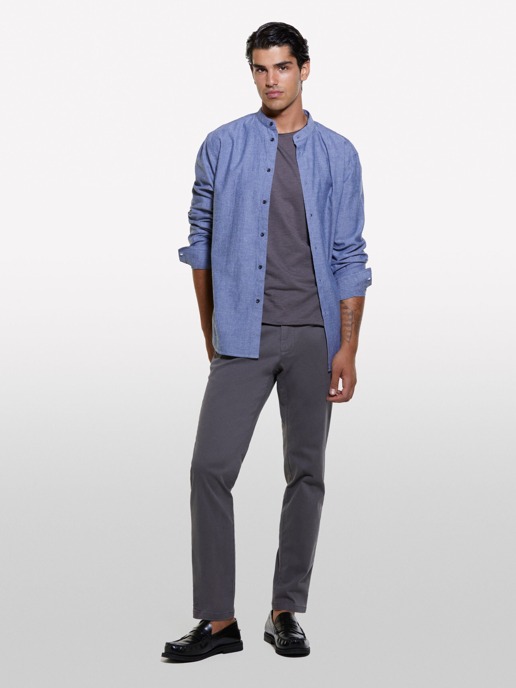 Pantaloni eleganti uomo slim fit top